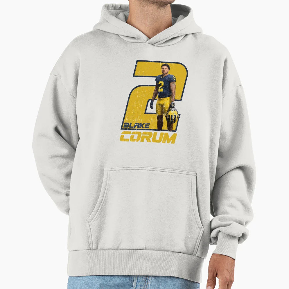 Blake Corum Hoodie - Novelty Apparel for Adults