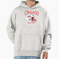 Chicago Blitz Helmet Hoodie - Aesthetic Graphic for Adults