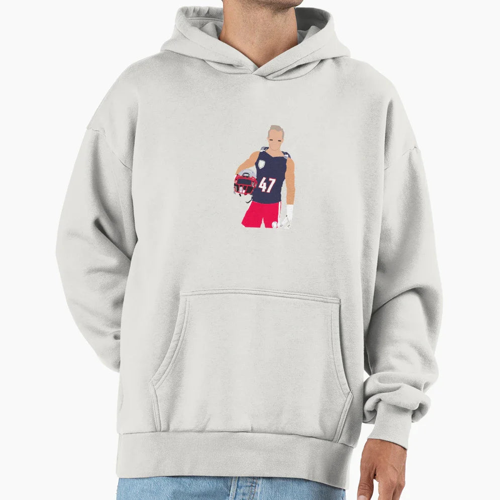 Jj All American Hoodie - Novelty Apparel Men Women
