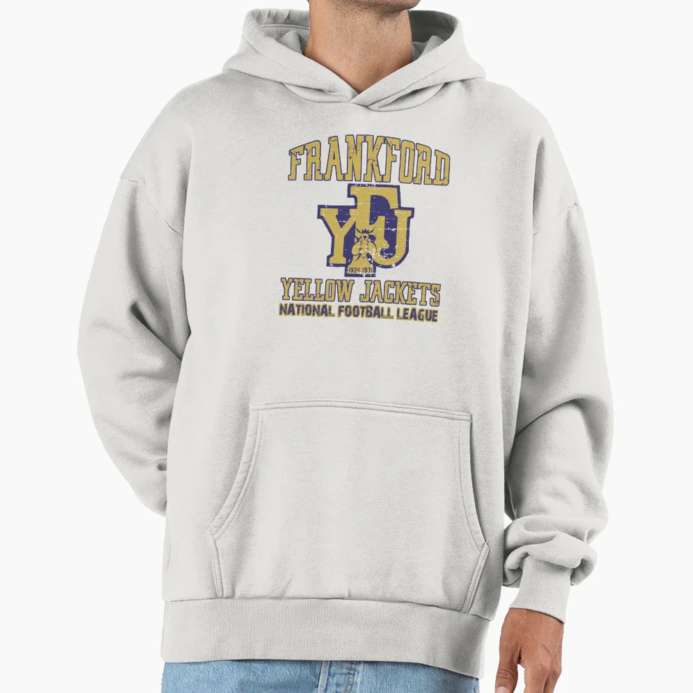 Frankford Yellow Jackets Hoodie - Casual Everyday Wear Men Women
