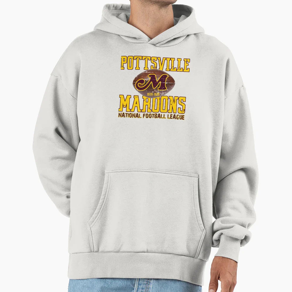 Pottsville Maroons Hoodie - Streetwear Style Unisex