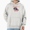 Jacksonville Bulls Helmet Hoodie - Minimalist Print Unisex