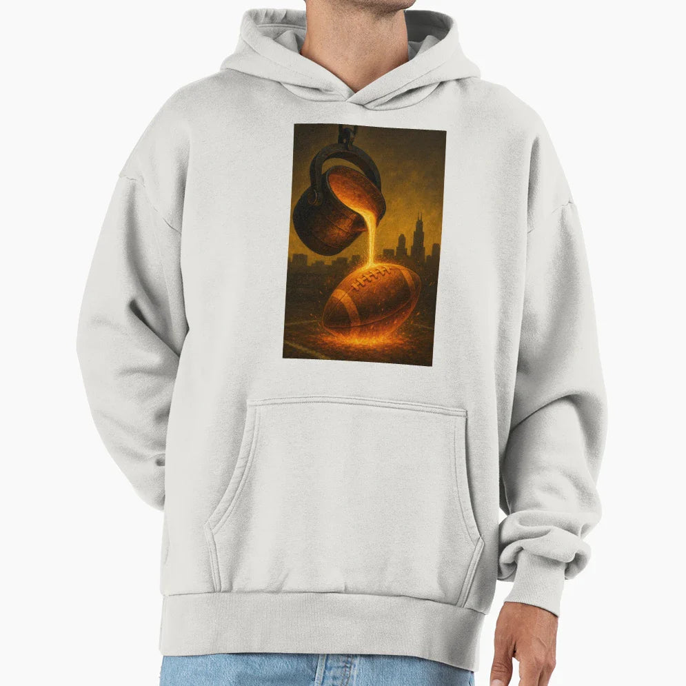 Pittsburgh Football V4 Hoodie - Novelty Apparel for Adults