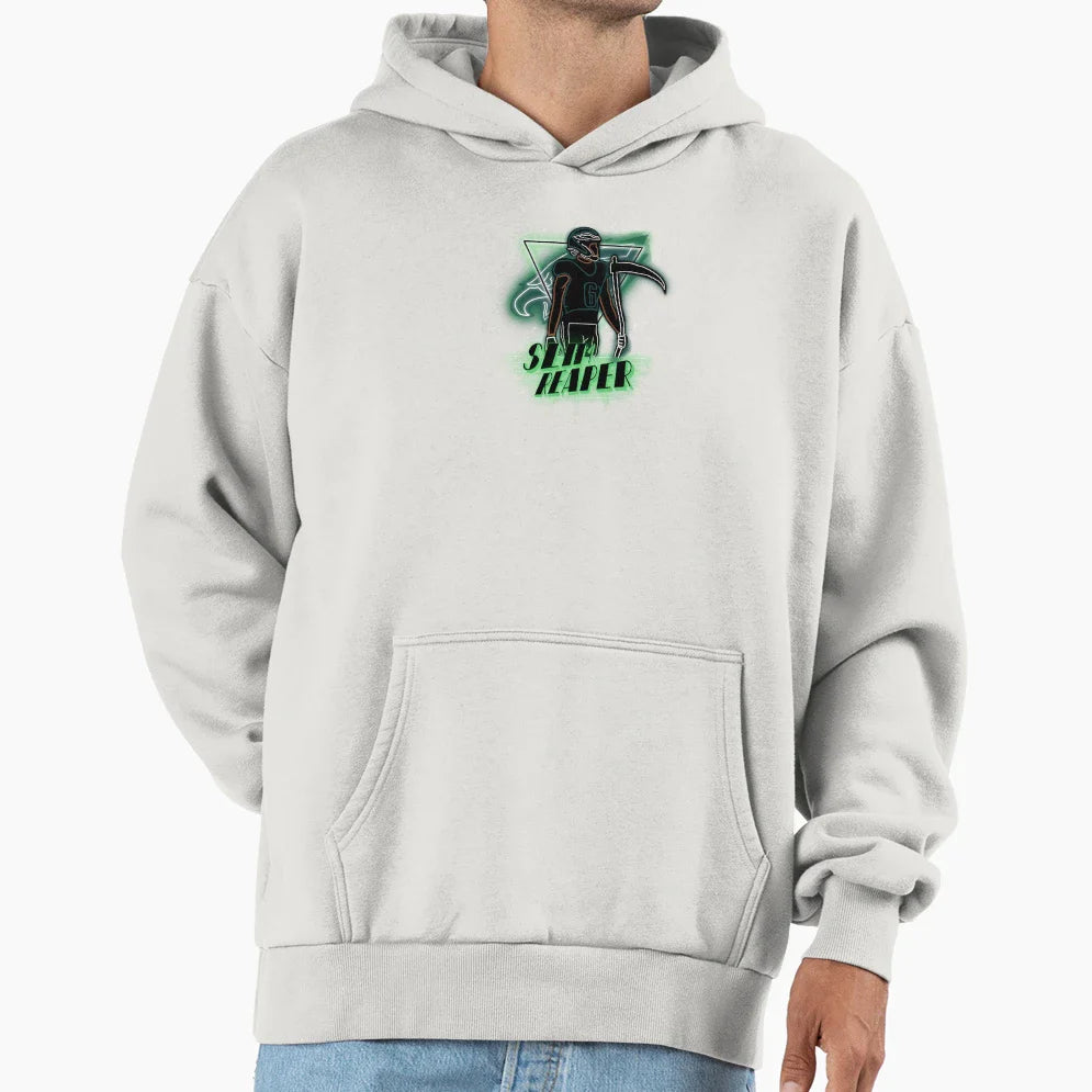 Slim Reaper Devonta Smith Hoodie - Minimalist Print Men Women