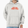 Lets Go Draft Pick Cle Orange Hoodie - Trendy Graphic Unisex