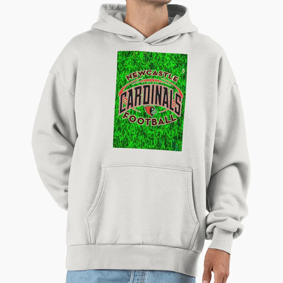 Fwc 0946 Cardinals New Castle Football Hoodie - Novelty Apparel for Adults