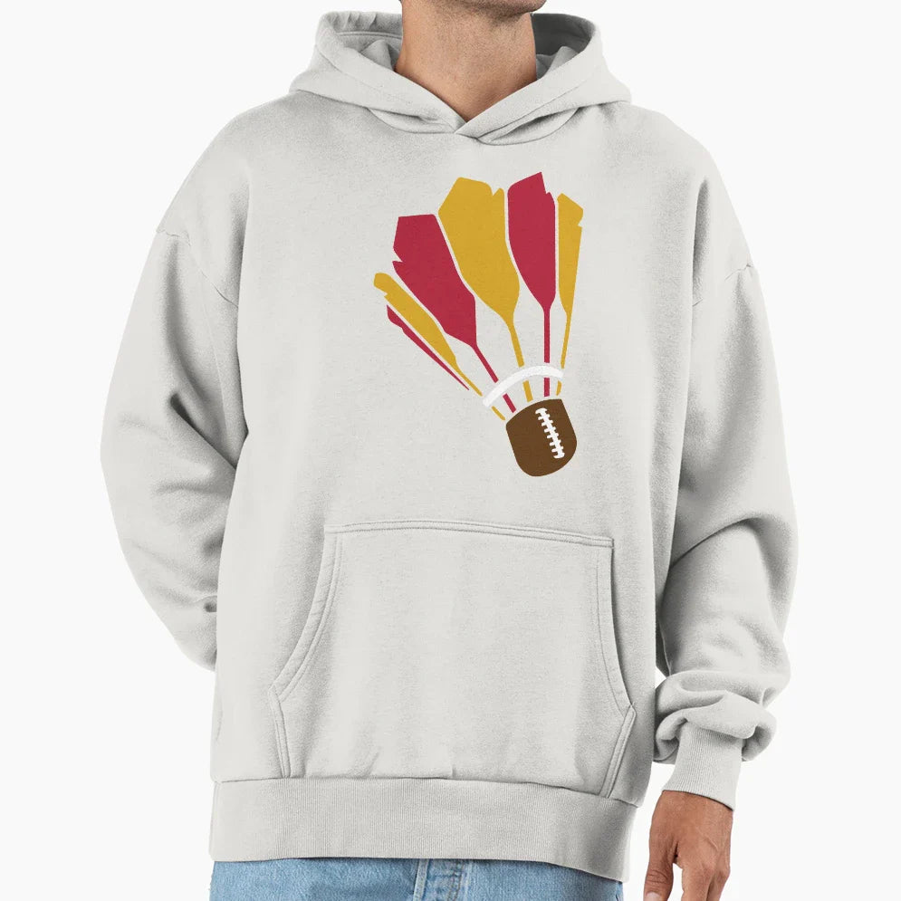 Shuttle Football Hoodie - Aesthetic Graphic Unisex