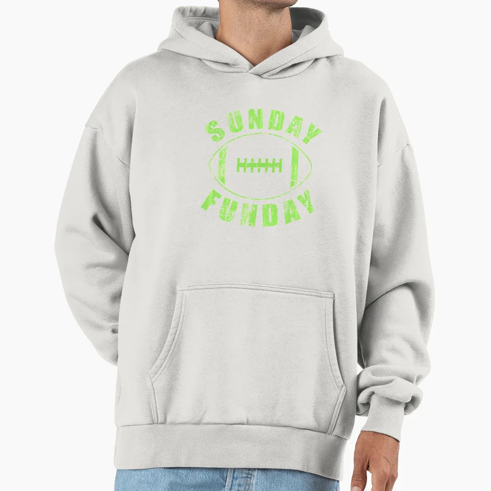 Sunday Funday Football Hoodie - Streetwear Style Men Women