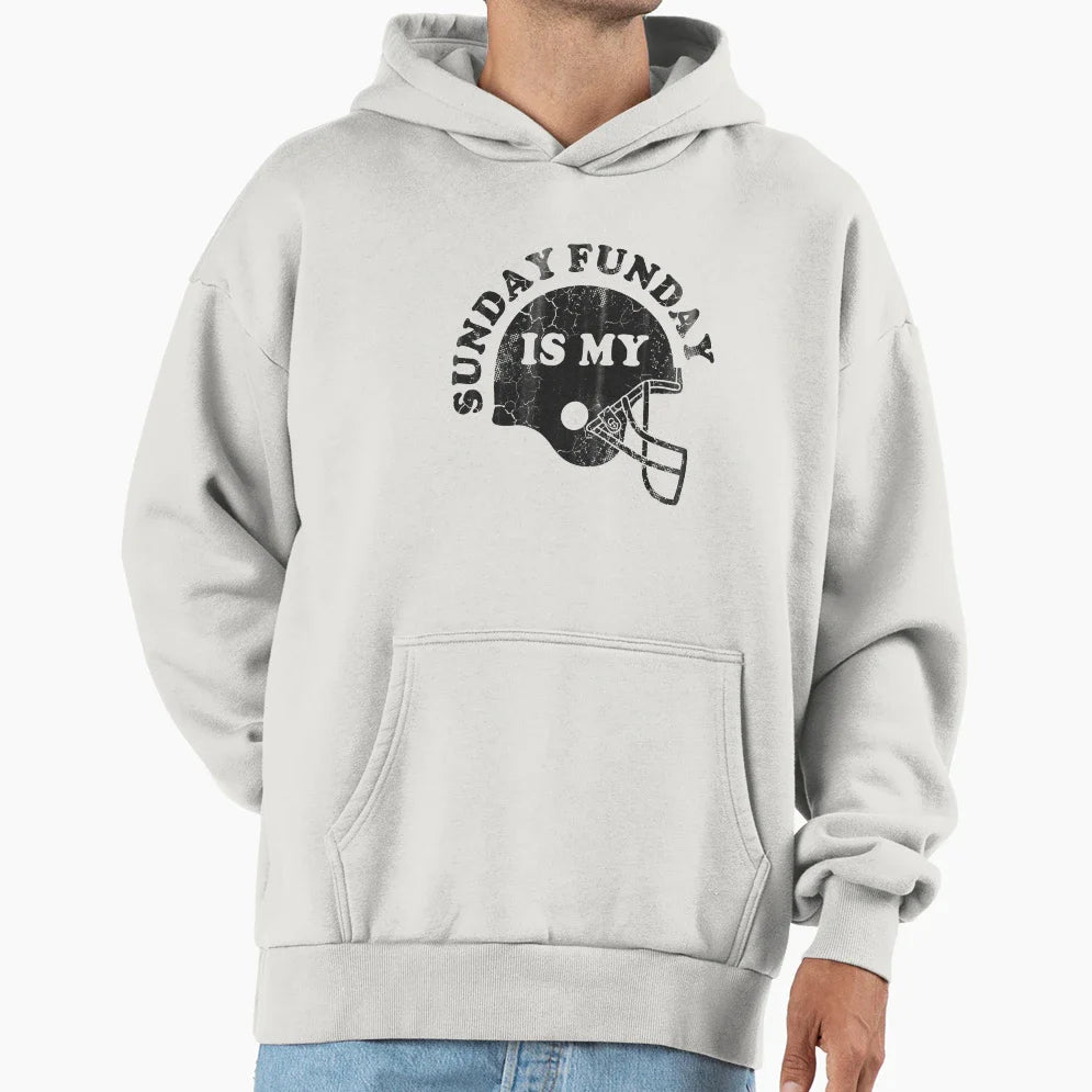 Sunday Is My Funday Hoodie - Trendy Graphic Unisex