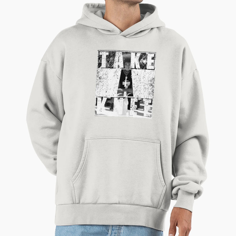 Take Knee Im Kap 7 Imwithkap Hoodie - Fun Novelty Design Men Women