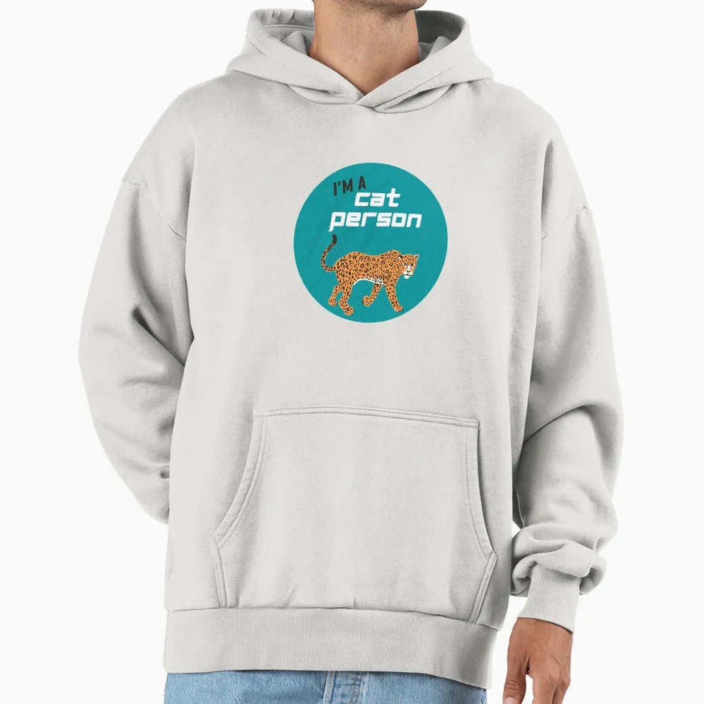Im Cat Person Jaguar Sports Hoodie - Unique Graphic Men Women