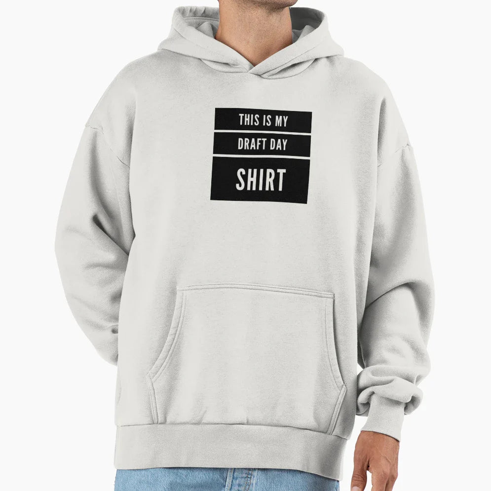 This Is My Draft Day T-Shirt - Graphic Print Unisex