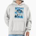 Detroit Grit Football Collection I Hoodie - Fun Novelty Design Unisex