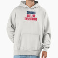 Sundays Are Patriots New England Hoodie - Aesthetic Graphic Unisex