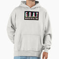 Greatest All Time Cmyk Black White Hoodie - Graphic Print Unisex