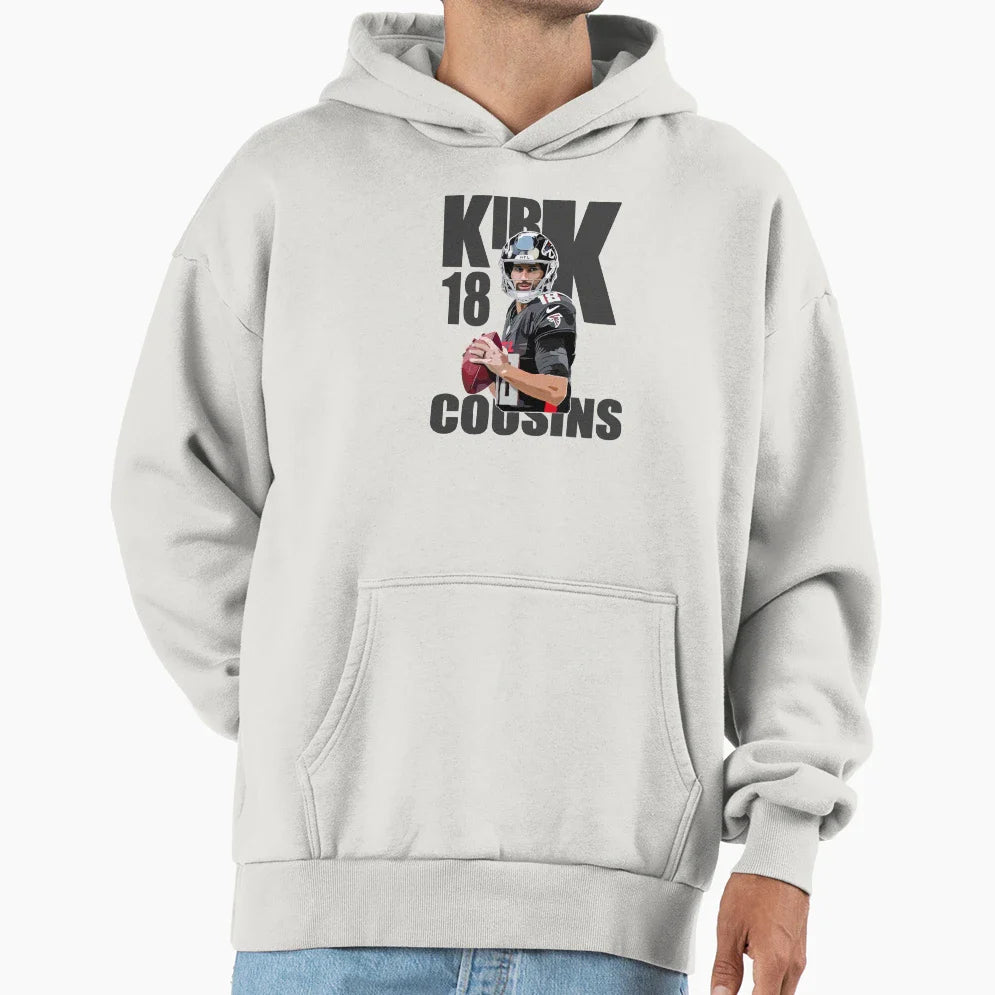 Kirk Cousins 18 Kirko Football Fan Hoodie - Streetwear Style Unisex