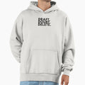 Draft Doubt Delete Minimalist Writer Hoodie - Fun Novelty Design Men Women