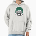 New York Throwback Football Helmet Hoodie - Fun Novelty Design Unisex