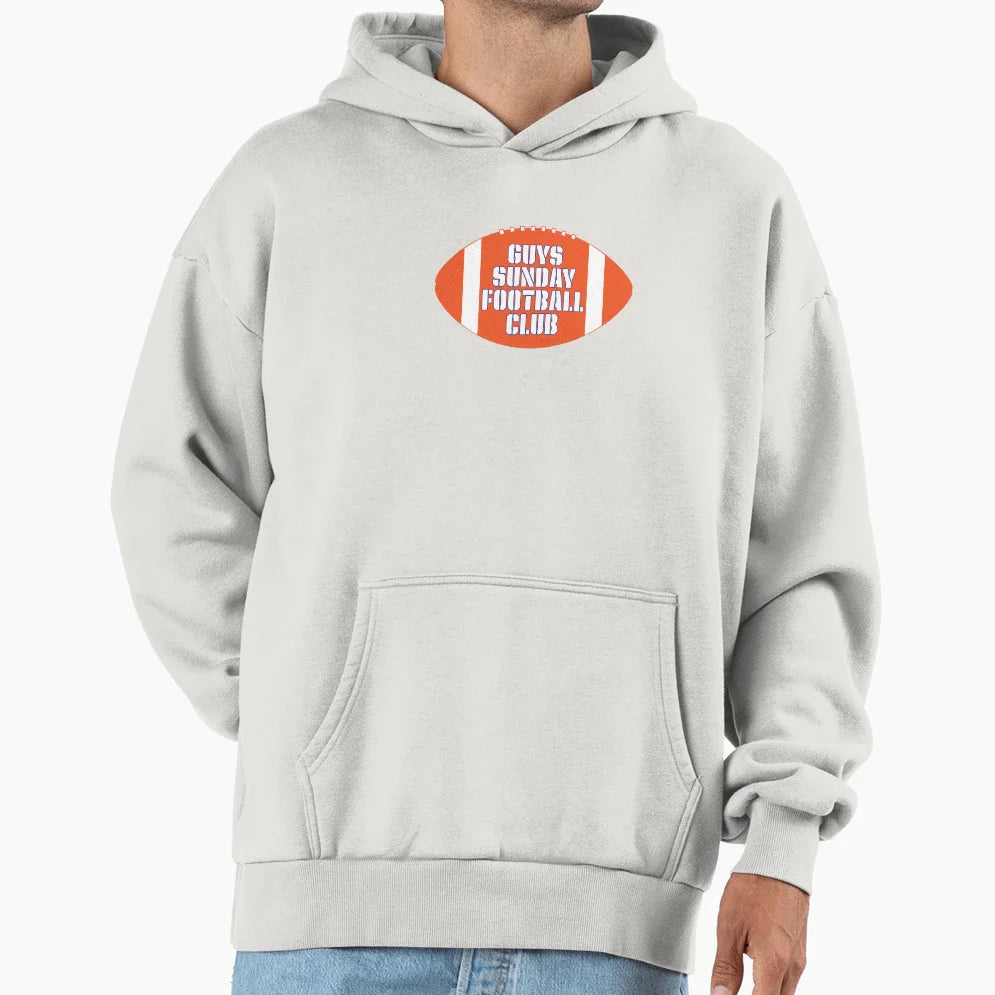 Guys Sunday Football Club Hoodie - Minimalist Print Unisex