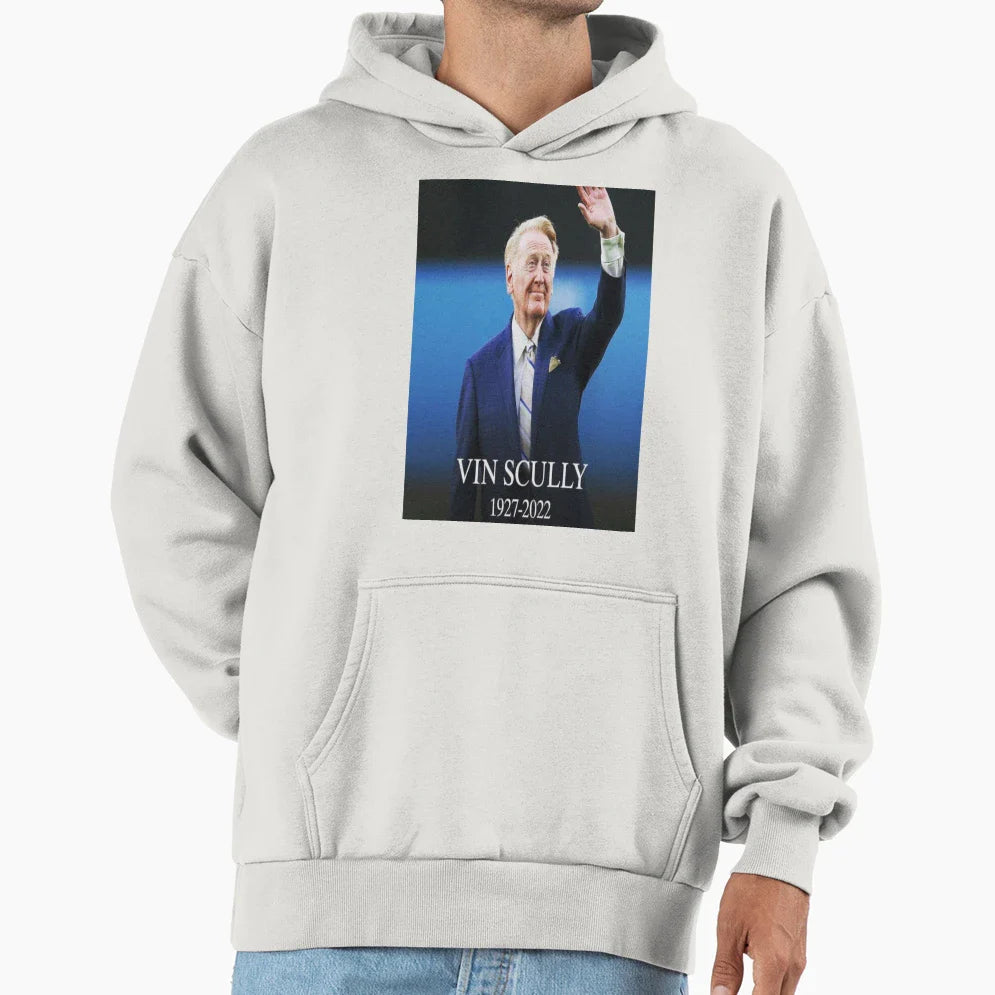 Copy Vin Scully Hoodie - Streetwear Style for Adults