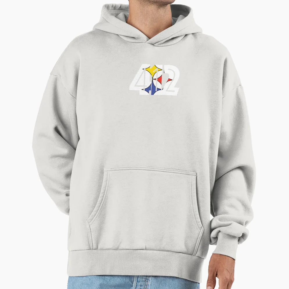 412 Pittsburgh Football Hoodie - Unique Graphic for Adults