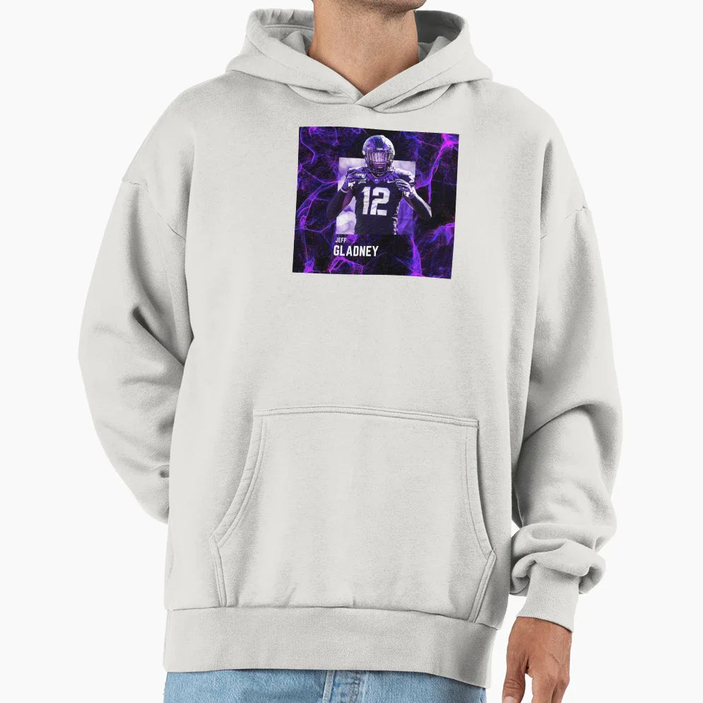 Jeff Gladney Hoodie - Trendy Graphic for Adults