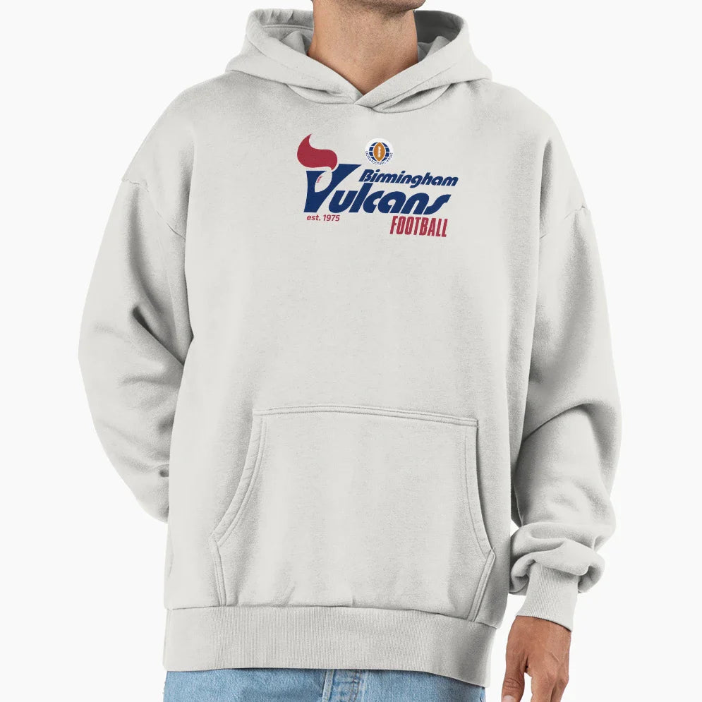 Birmingham Vulcans Football Hoodie - Fun Novelty Design Men Women
