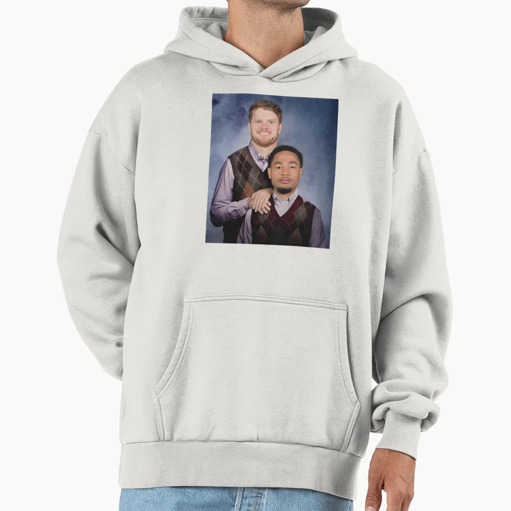 Sam Darnold Jaxon Smith Njigba Football Hoodie - Unique Graphic Unisex