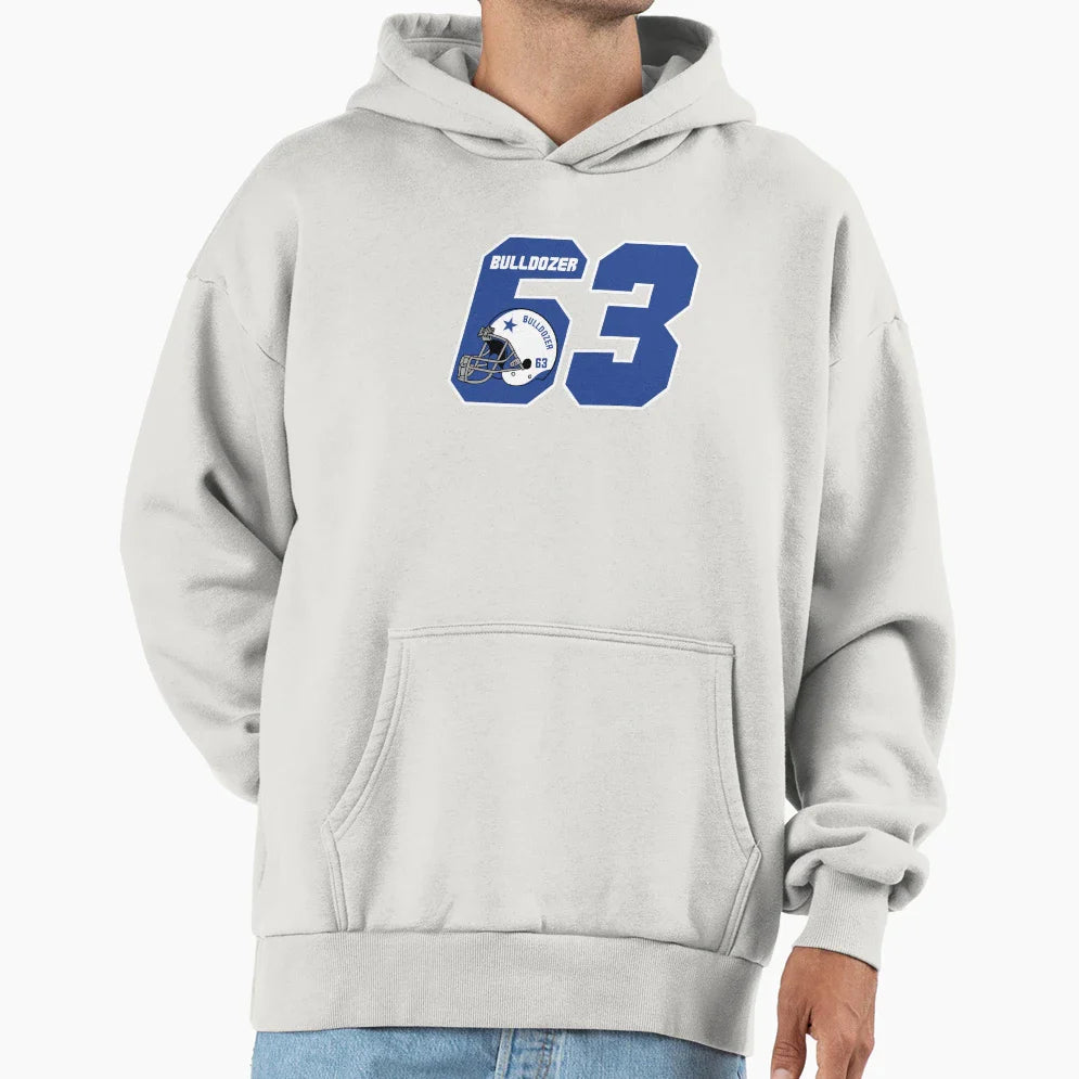 Bulldozer 63 Hoodie - Streetwear Style for Adults