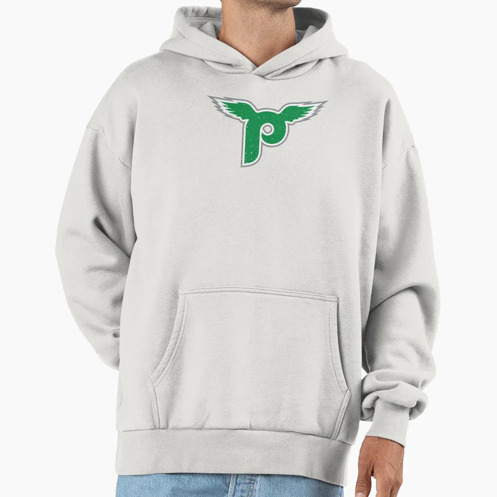 Philly Winged P Hoodie - Casual Everyday Wear Unisex