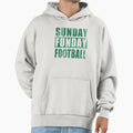 Sunday Funday Football Hoodie - Aesthetic Graphic for Adults