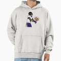 Zay Flowers Bouquet Celebration Hoodie - Minimalist Print for Adults