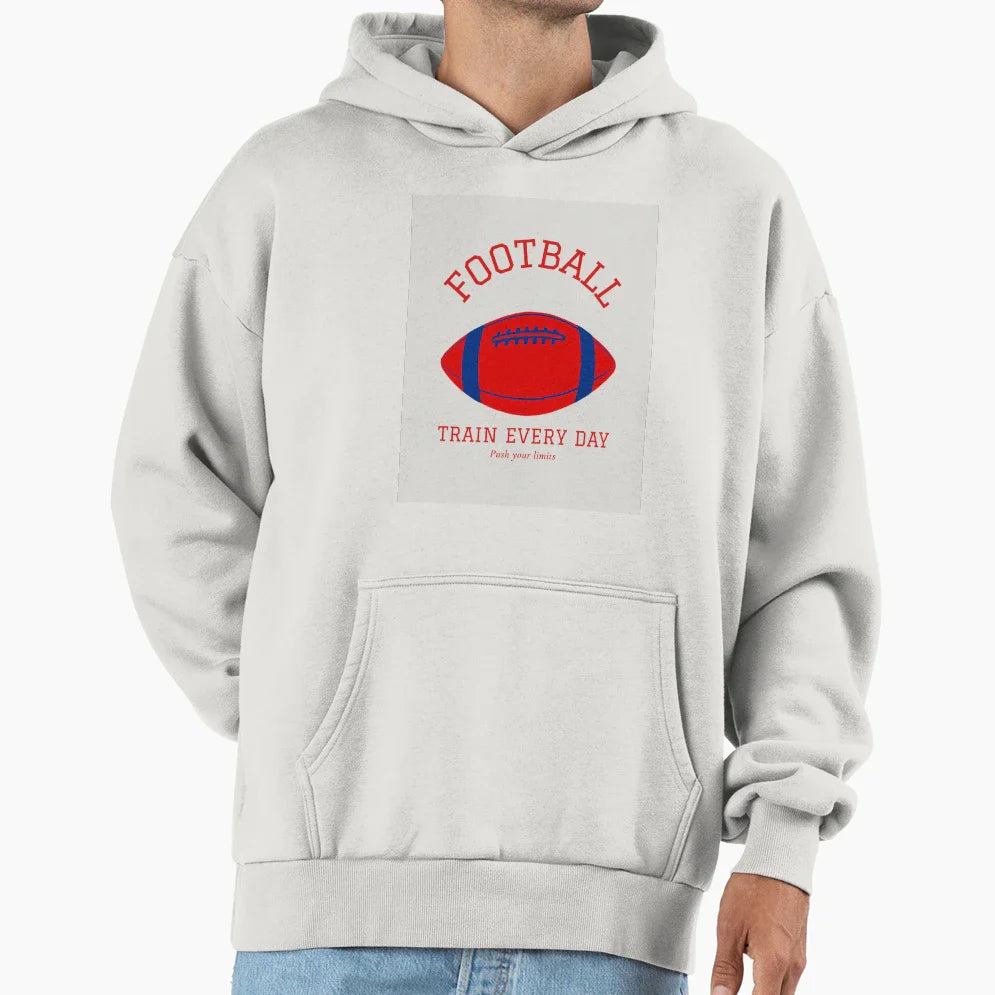 Motivational Football Lovers T-Shirt - Minimalist Print Unisex