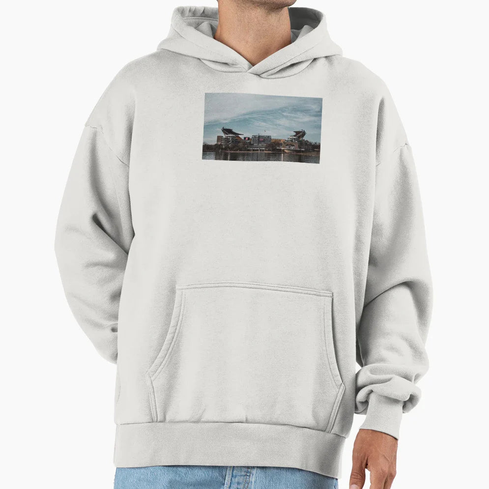 Heinz Field Canvas Hoodie - Custom Art Print for Adults