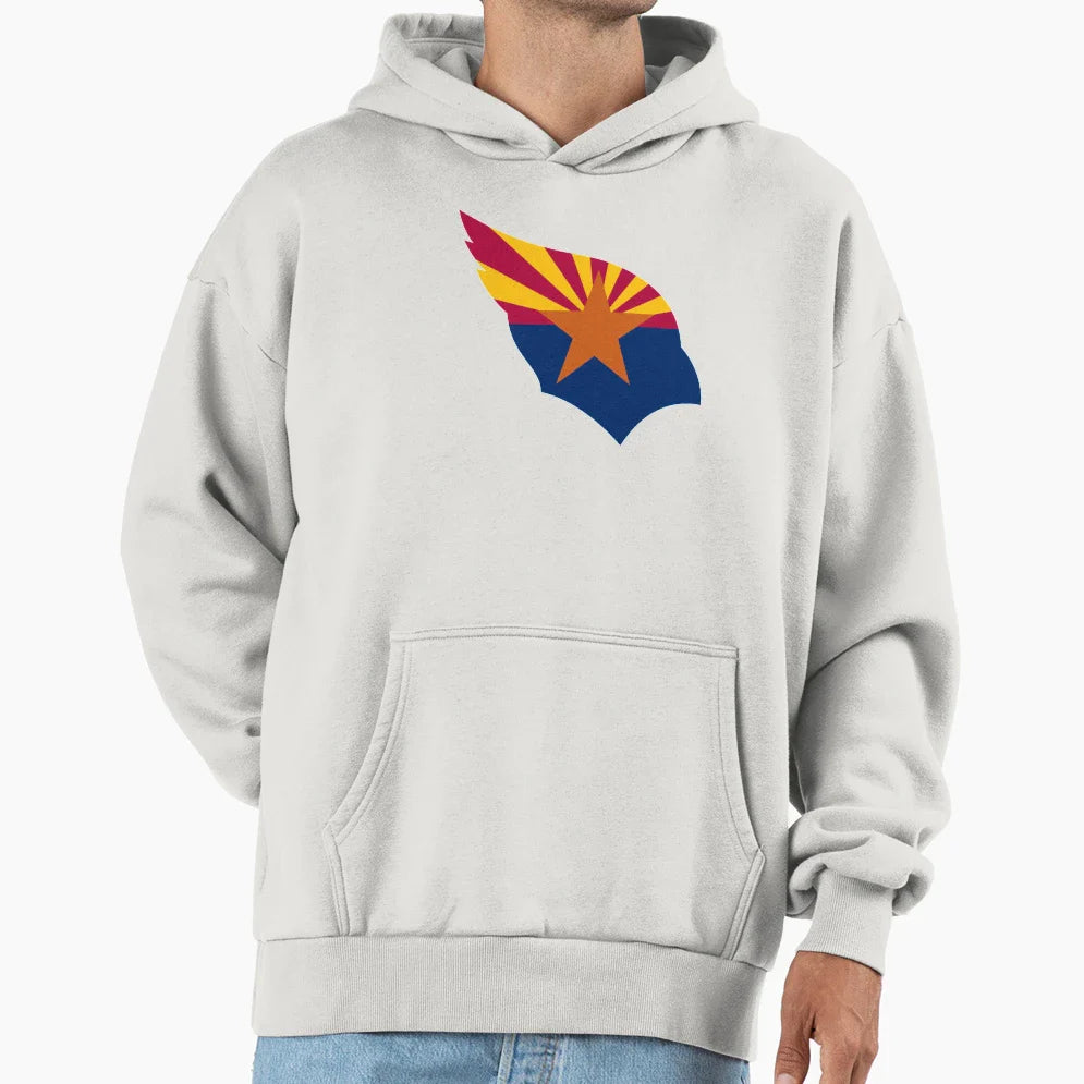 Cardinal Flag 1 Hoodie - Minimalist Print Unisex