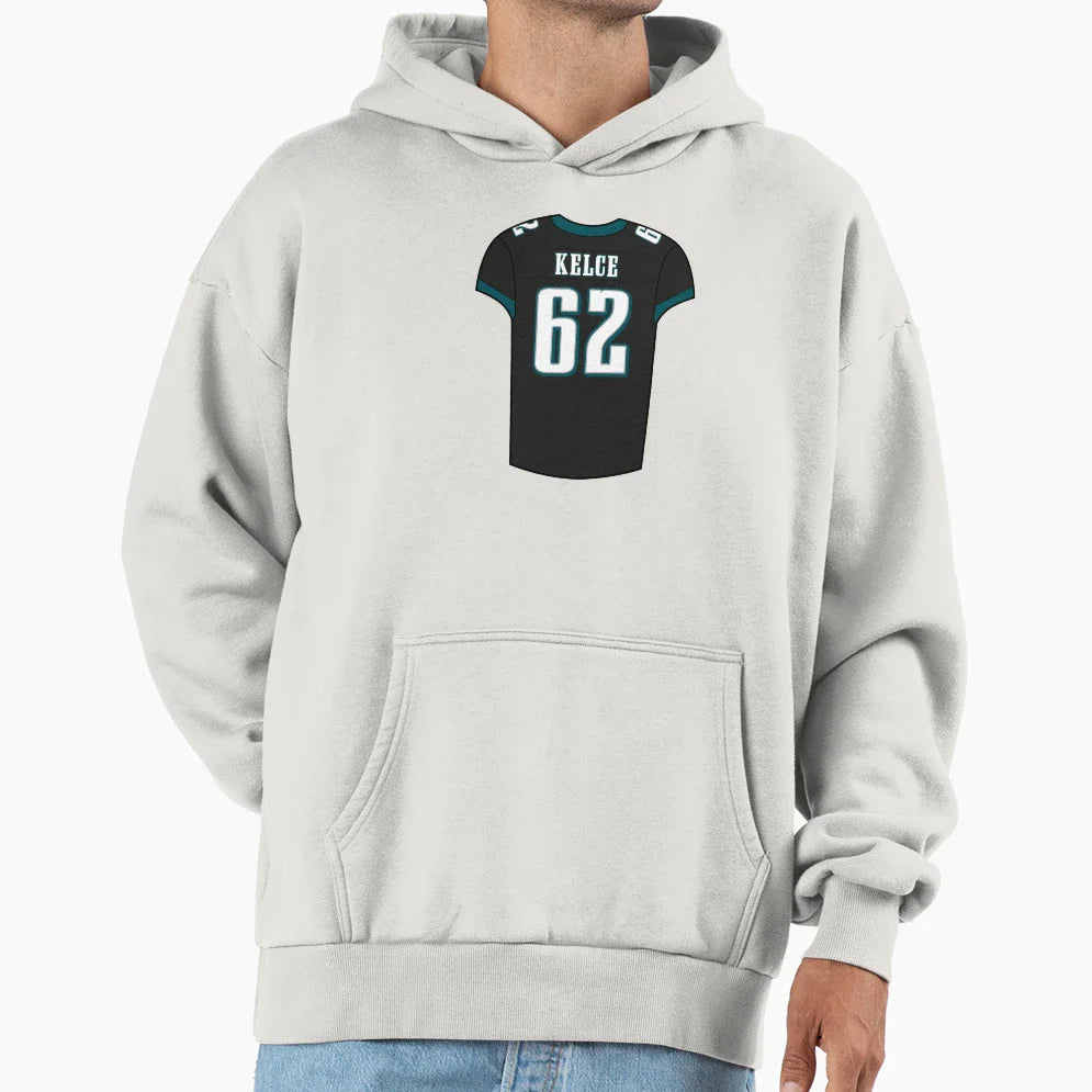 JK Alternate Jersey Hoodie - Custom Art Print for Adults