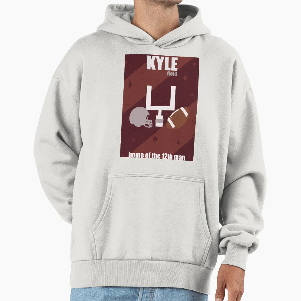 Kyle Field Hoodie - Streetwear Style Unisex