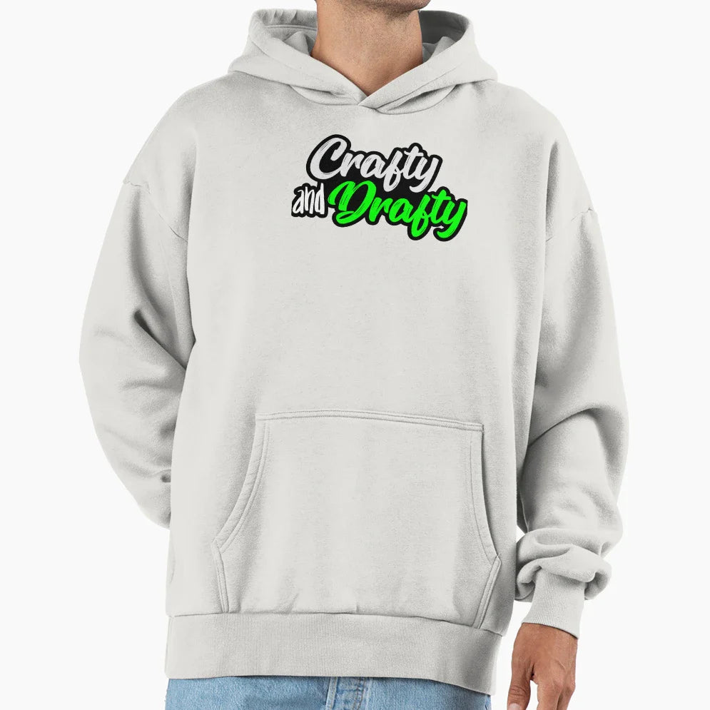 Crafty And Drafty Hoodie - Fun Novelty Design Unisex