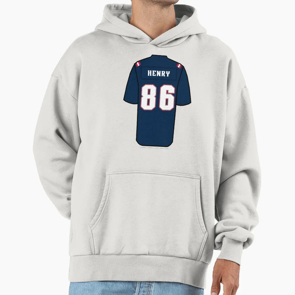 Hunter Henry Pats Hoodie - Trendy Graphic Men Women