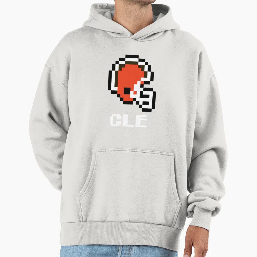 Cleveland Browns Tecmo Super Bowl Hoodie - Aesthetic Graphic Unisex