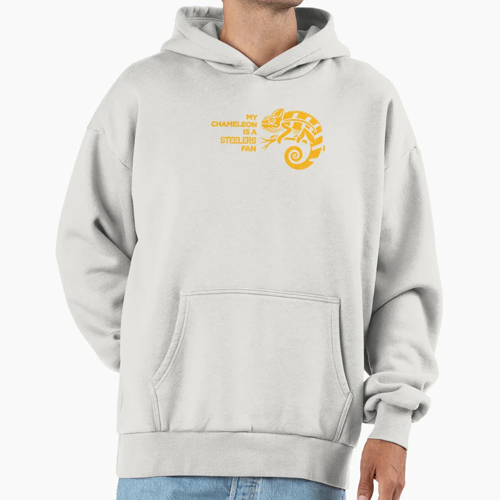 My Chameleon Is Steelers Fan Hoodie - Aesthetic Graphic Unisex
