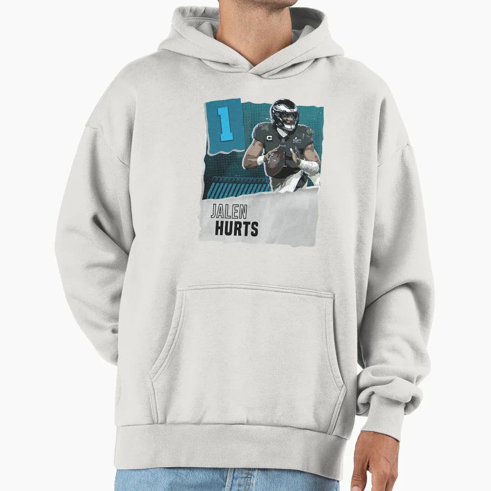 Player Football Sports 1 Championship Hoodie - Unique Graphic Unisex