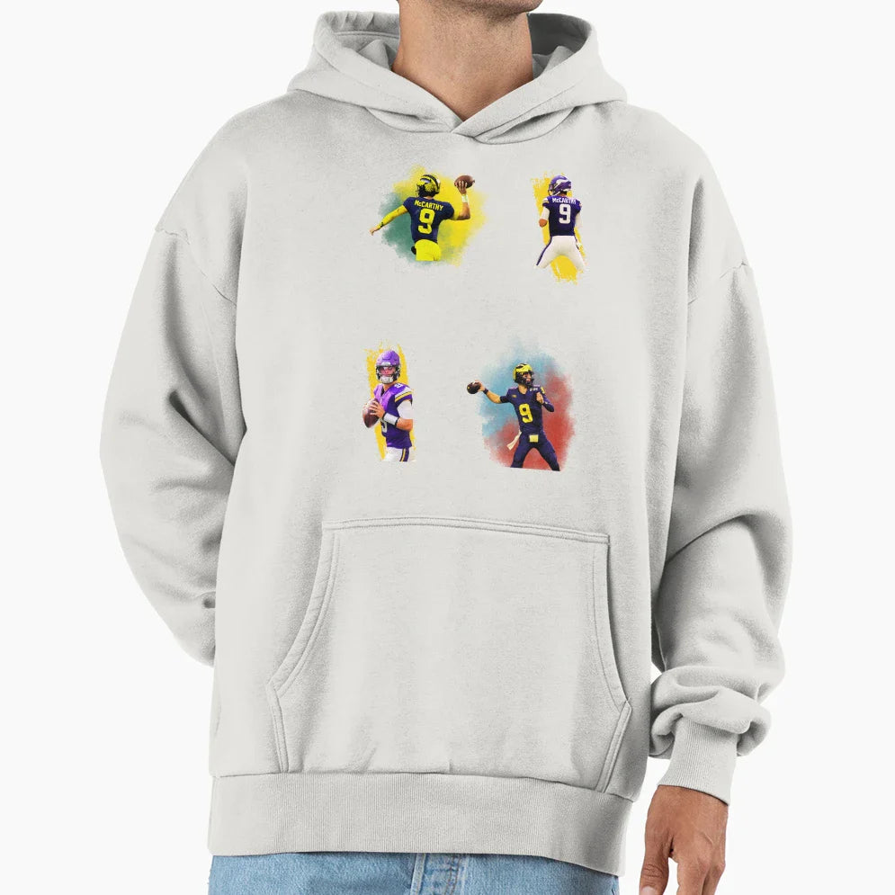 Jj Mccarthy Hd Set T-Shirt - Novelty Apparel Unisex