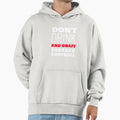 Dont Drink And Draft Fantasy Football Hoodie - Fun Novelty Design Men Women