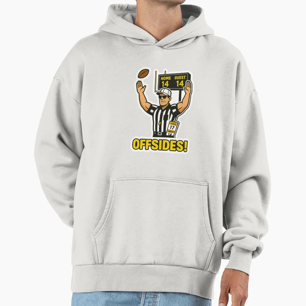 American Football Referee Scoreboard Hoodie - Graphic Print Men Women