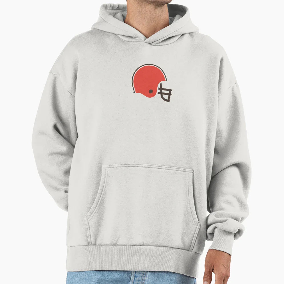 Cleveland Football Team Hoodie - Custom Art Print Unisex