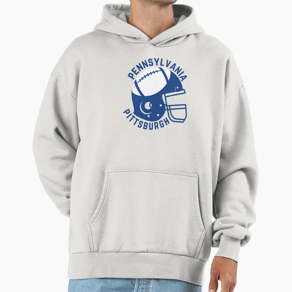 Pittsburgh Pennsylvania Football Hoodie - Custom Art Print Men Women