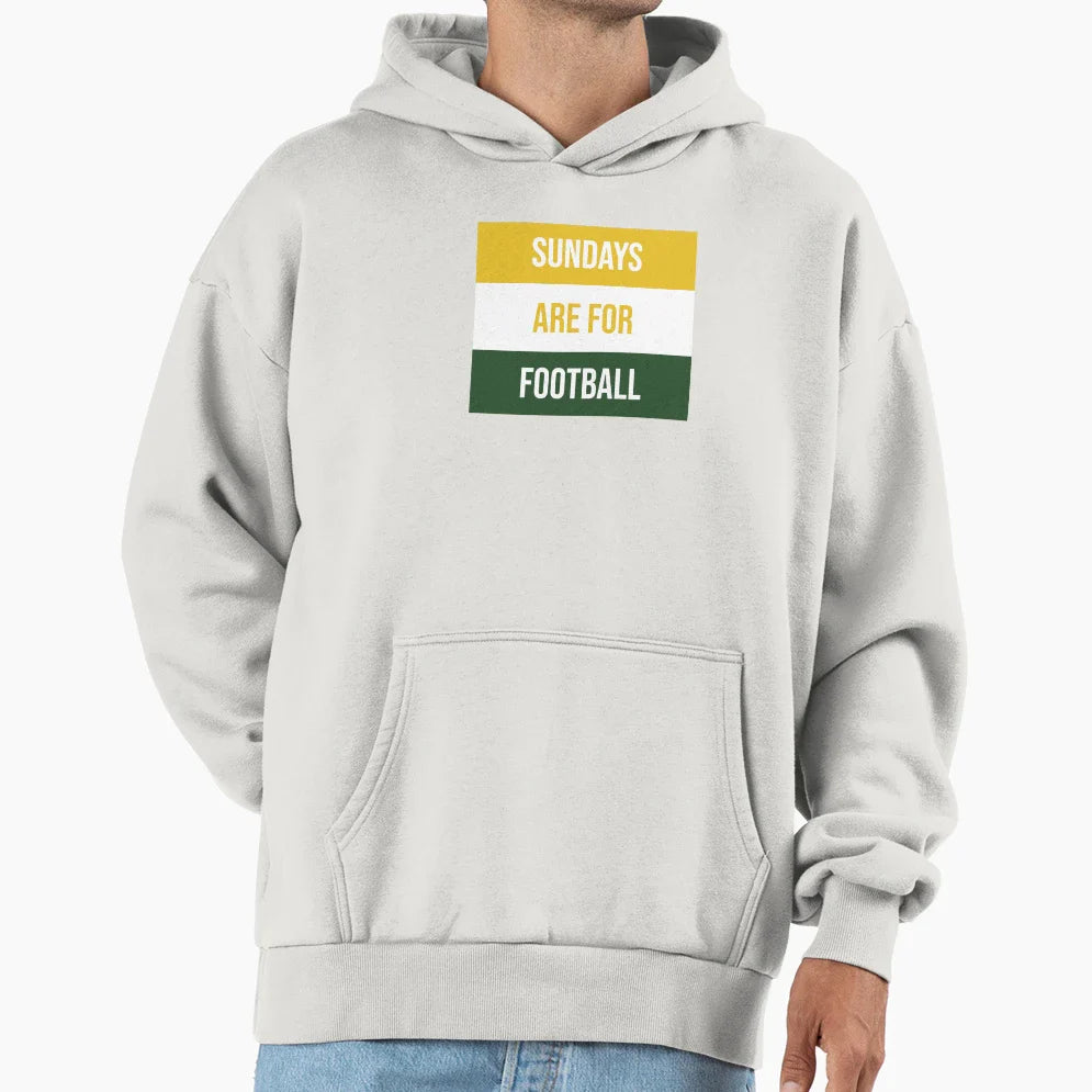 Sundays Are Football Hoodie - Custom Art Print for Adults
