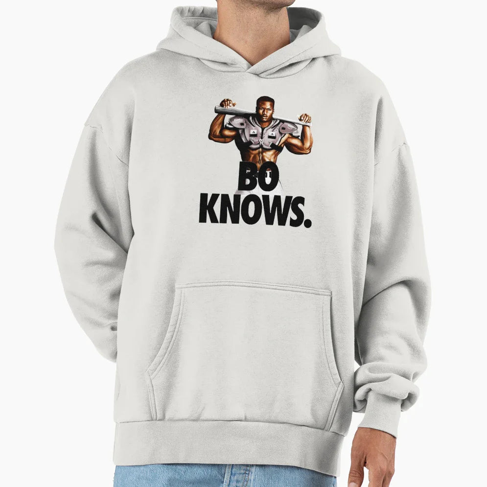 Bo Knows Hoodie - Casual Everyday Wear for Adults