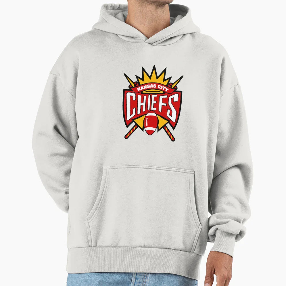 Chiefs Logo Hoodie - Minimalist Print Unisex